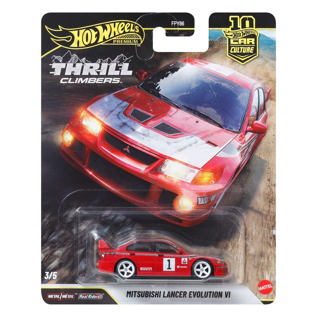Hot Wheels Car Culture Premium 1:64 Scale Die-Cast Toy Mitsubishi Lancer Evolution Vi