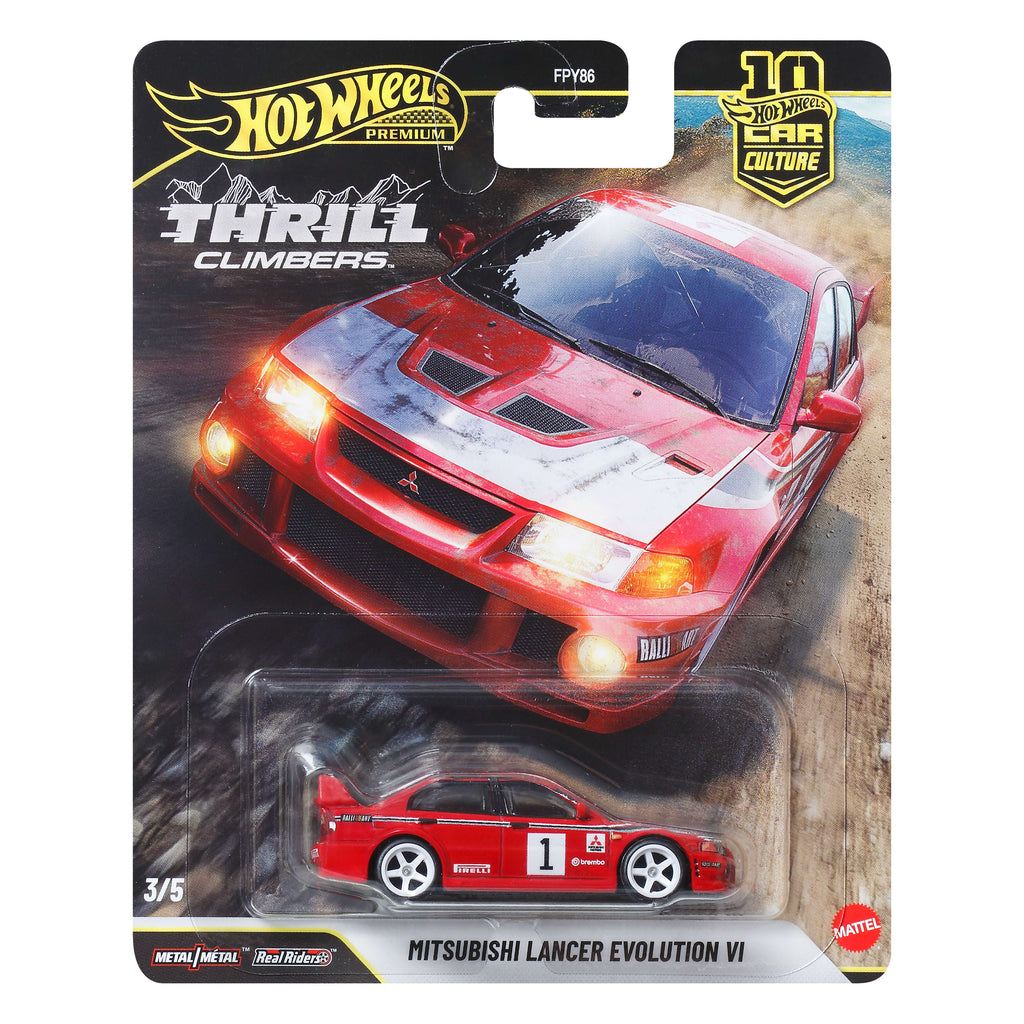 Hot Wheels Collector Vehículo de Colección Carro Cultura Automotiva Mitsubishi Lancer Evolution VI