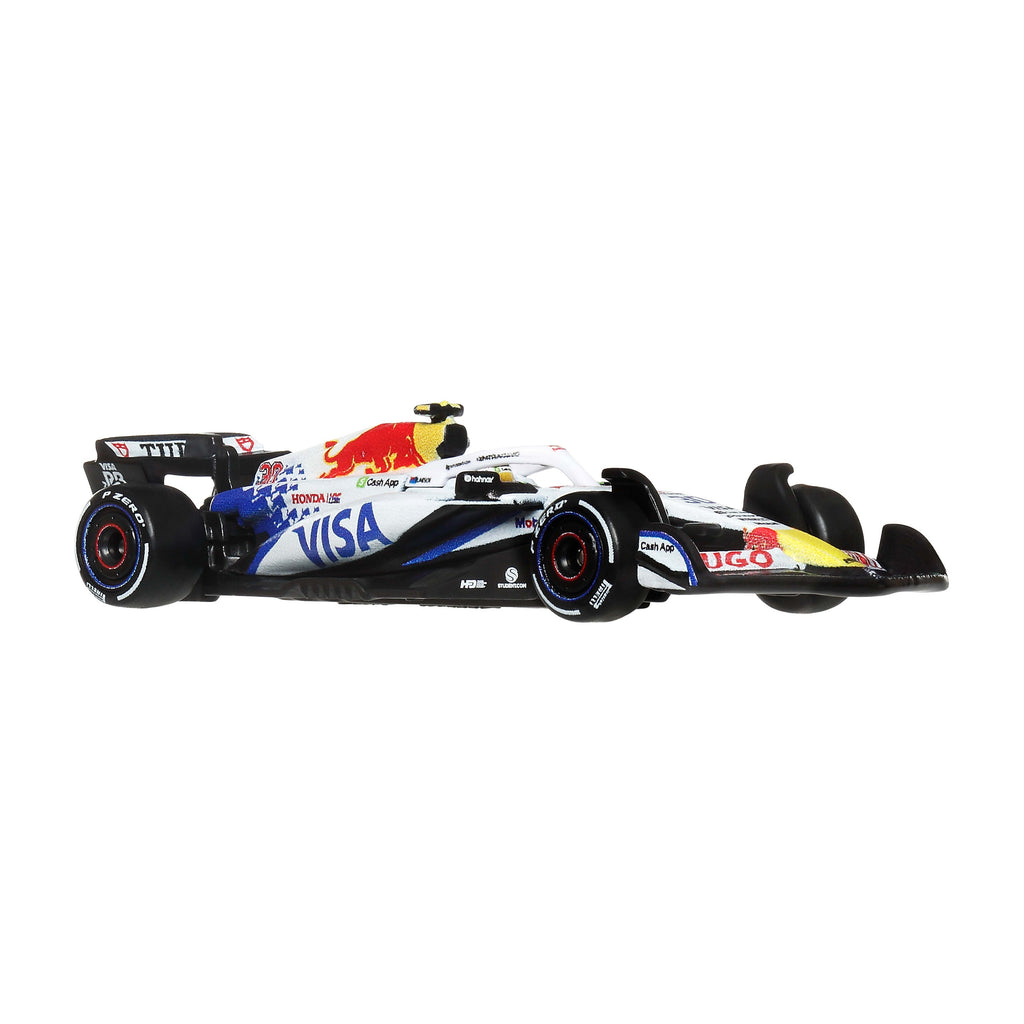 Hot Wheels Collector Vehículo de Colección Equipo Visa Cash App Racing Bulls Formula 1 Liam Lawson