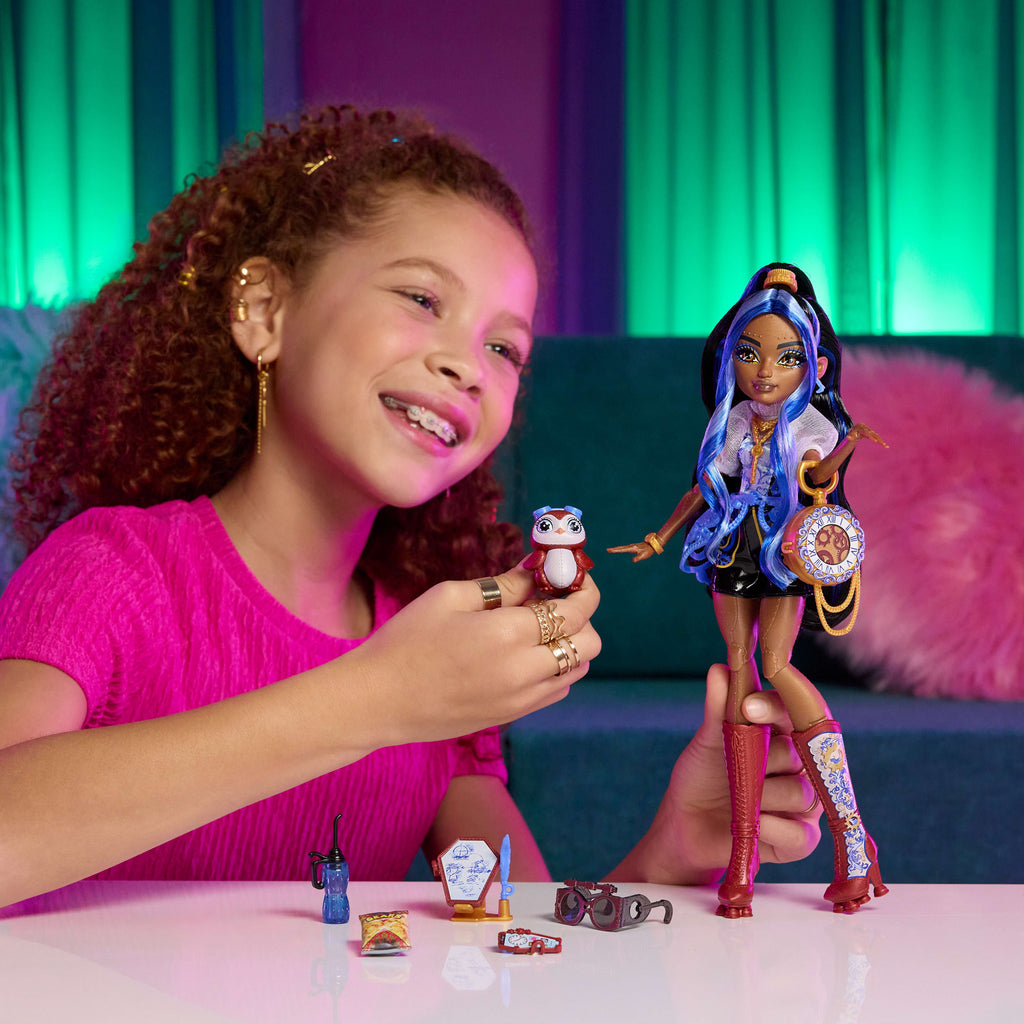 Monster High Boneca Look Monstruoso Robecca