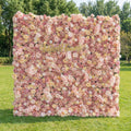 Valar Flowers Exquisite Artificial Flower Backdrop in Soft Pink and Cream Hues for Weddings. Parties and Events-VF-360