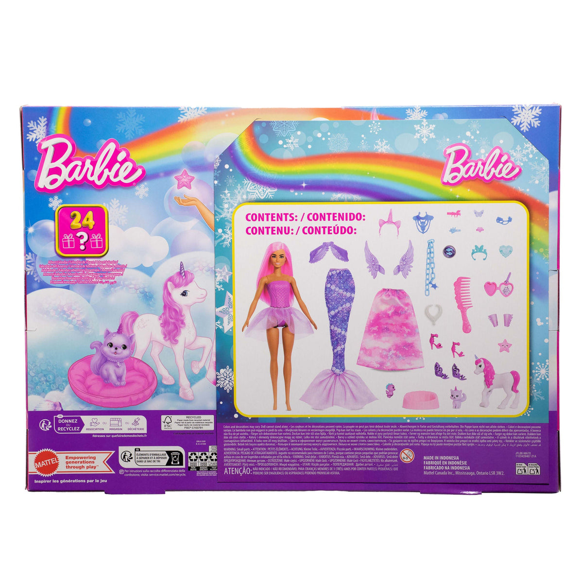 Barbie-Calendrier de L’Avent