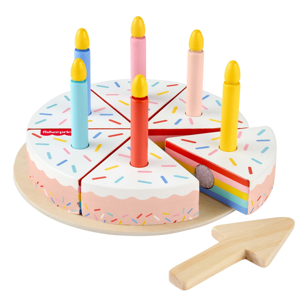 Fisher-Price Gâteau en Bois Coffret