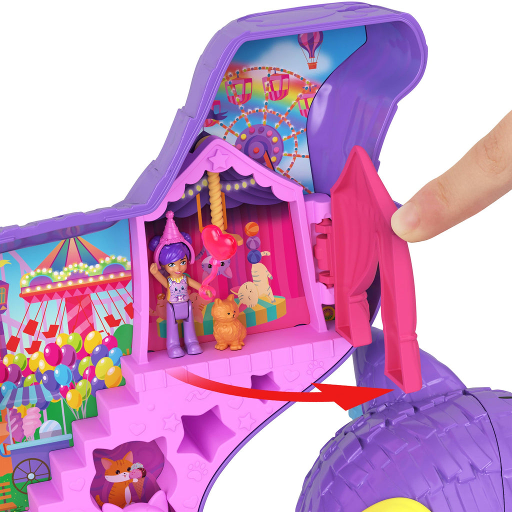 Polly Pocket Set de Juego Compacto Piñata Gatito