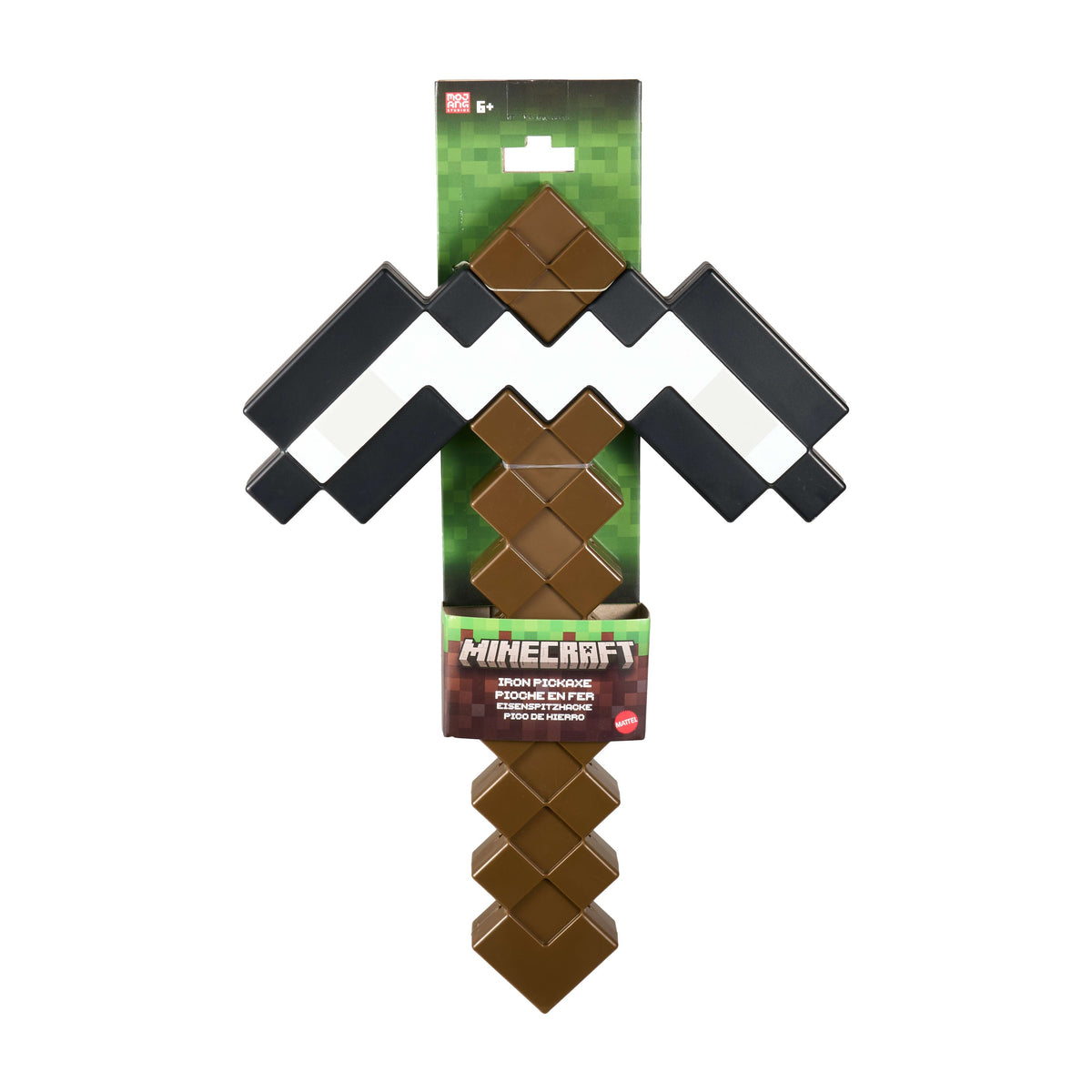 Minecraft Iron Pickaxe Battle Toy, Kid-Sized For Role-Play & Costumes, Inspired By The Video Game