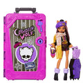 Monster High Skulltimate Secrets Cabin Slay-Cation Playset, Clawdeen Wolf Doll And Accessories
