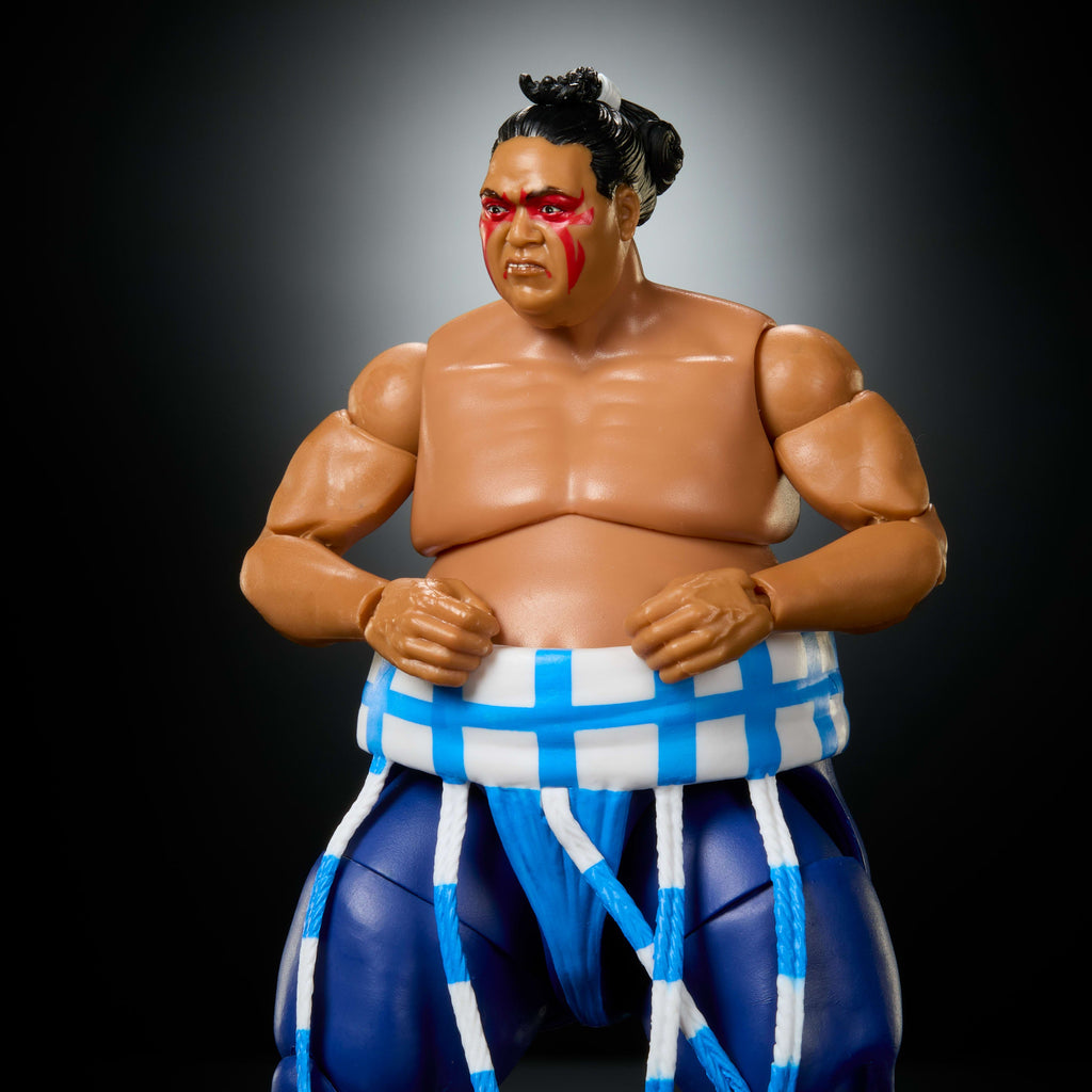 Wwe X Street Fighter-Figurine Yokozuna-Figurine Articulée de 15 Cm