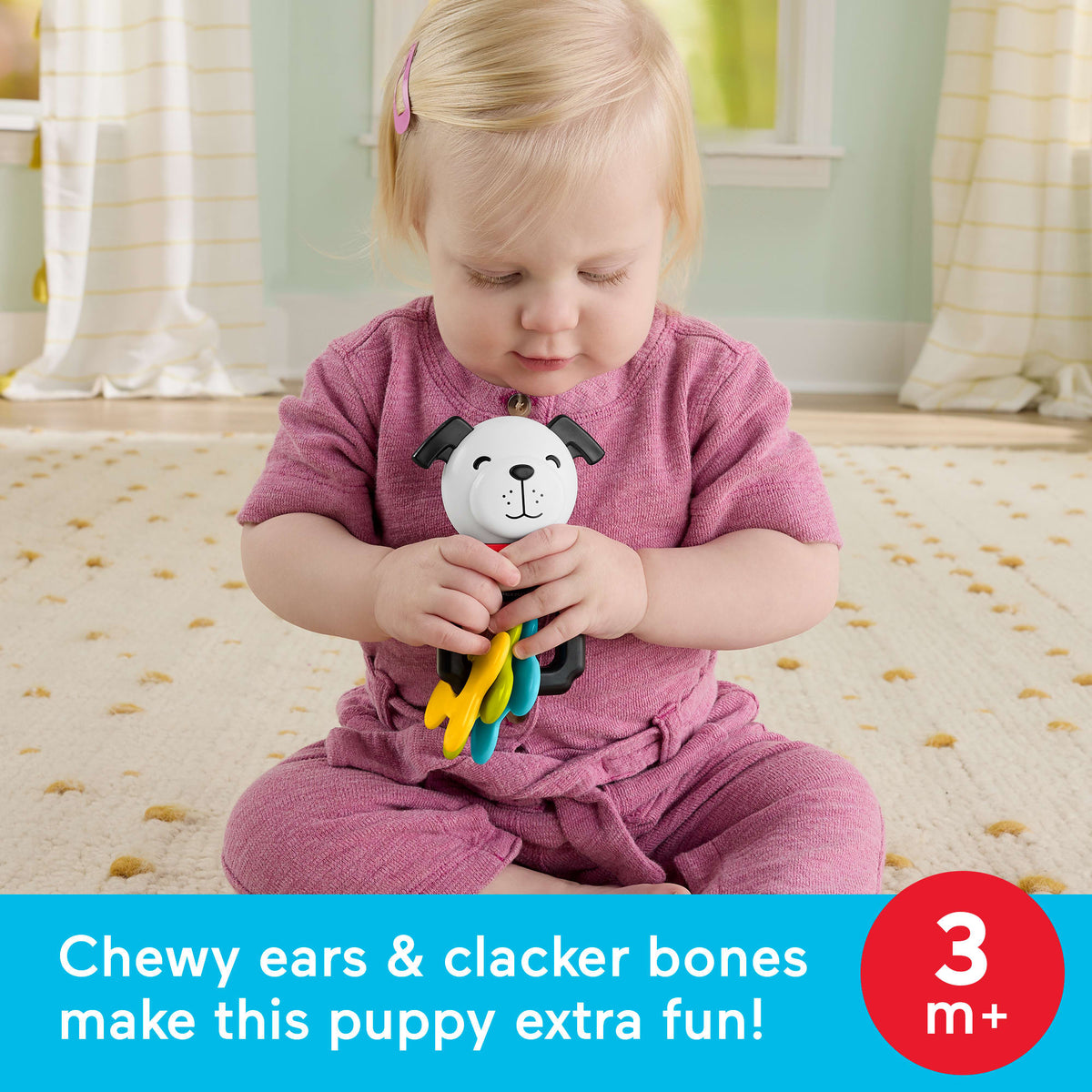 Fisher-Price Newborn Classics 4 Pack, Baby Sensory Activity Toys For Developmental Play