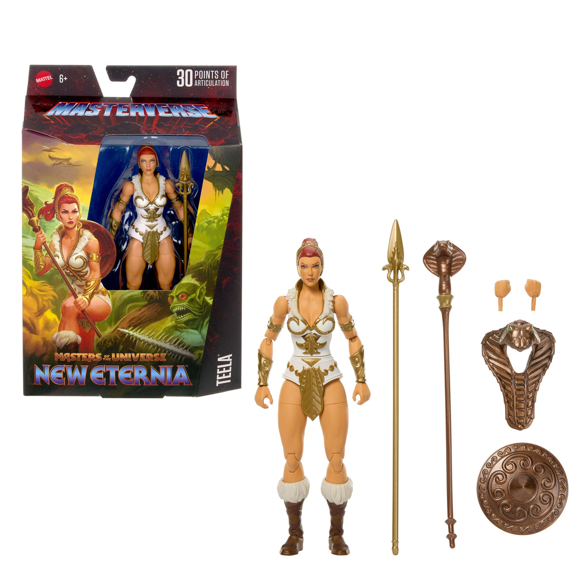 Masters Of The Universe Masterverse New Eternia Teela Action Figure 7 Inch MOTU Toy