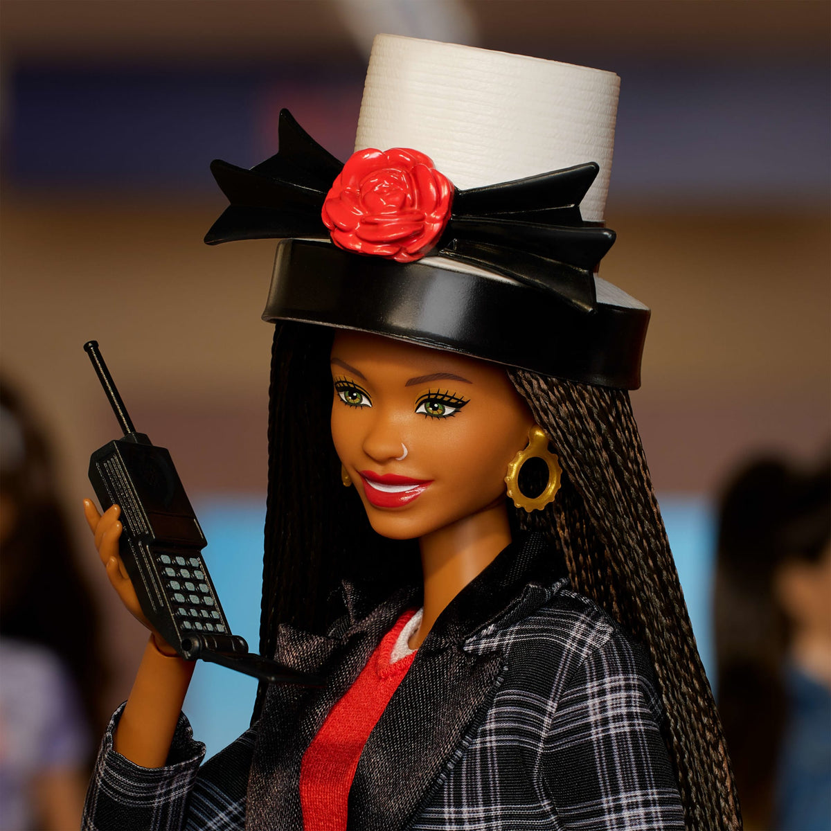 Barbie Signature Clueless Dionne Collector Doll With Black-And-White Plaid Suit & Accessories