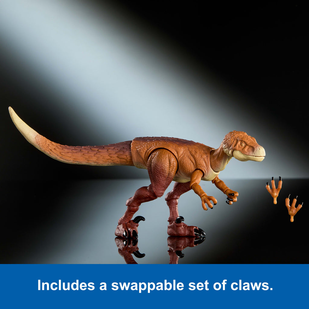 Jurassic World Hammond Collection Ornitholestes Dinosaur Figure, Deluxe Design And 18 Articulations