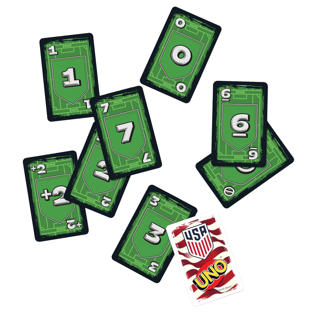 UNO Us Men's National Team Card Game For Kids & Family Night