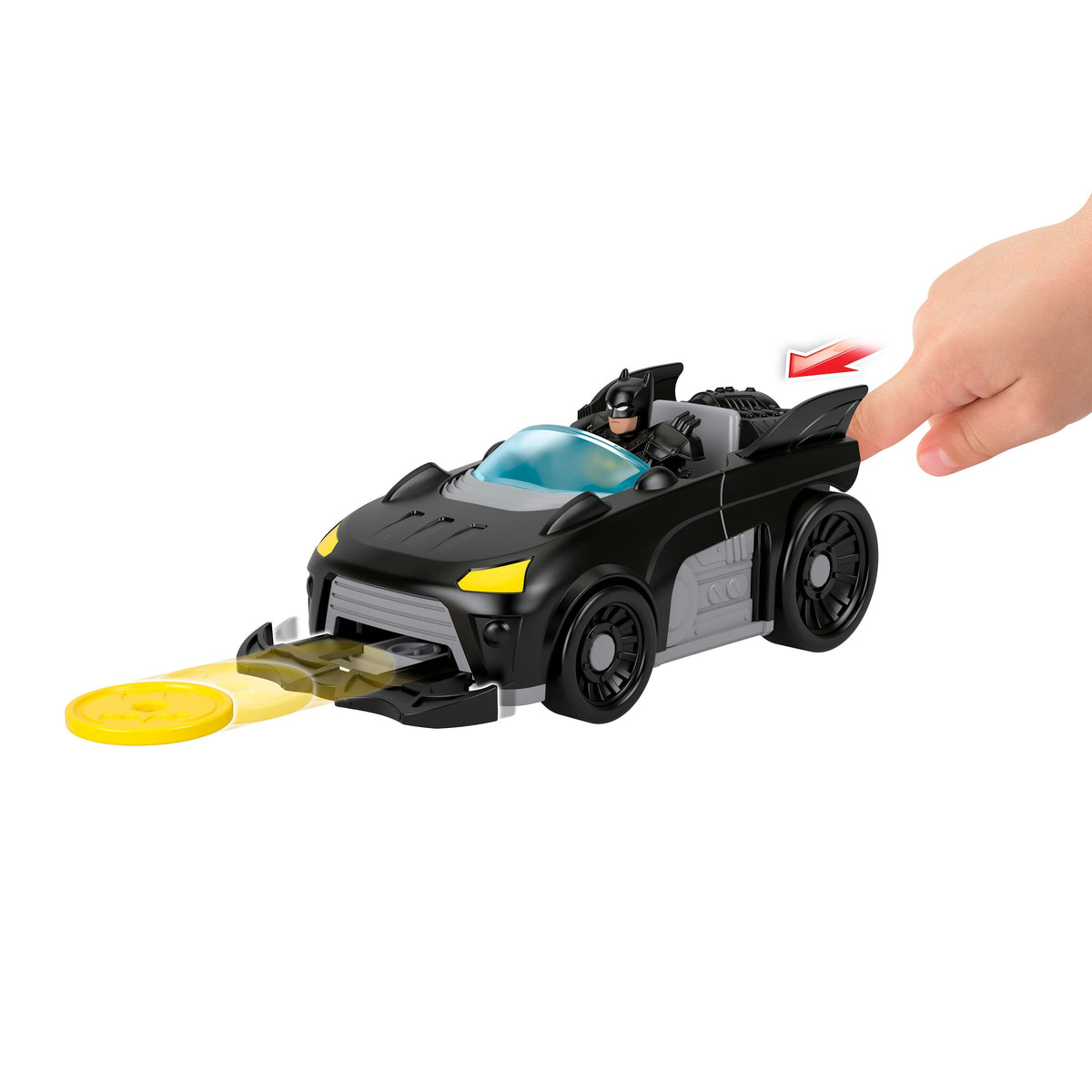 Imaginext Coffret Batmobile Metal Force Dc Super Friends