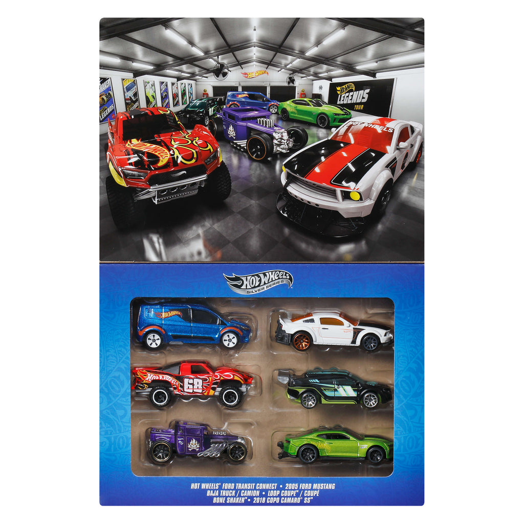 Hot Wheels Collector Vehículo de Colección Paquete Legends de 6 Autos