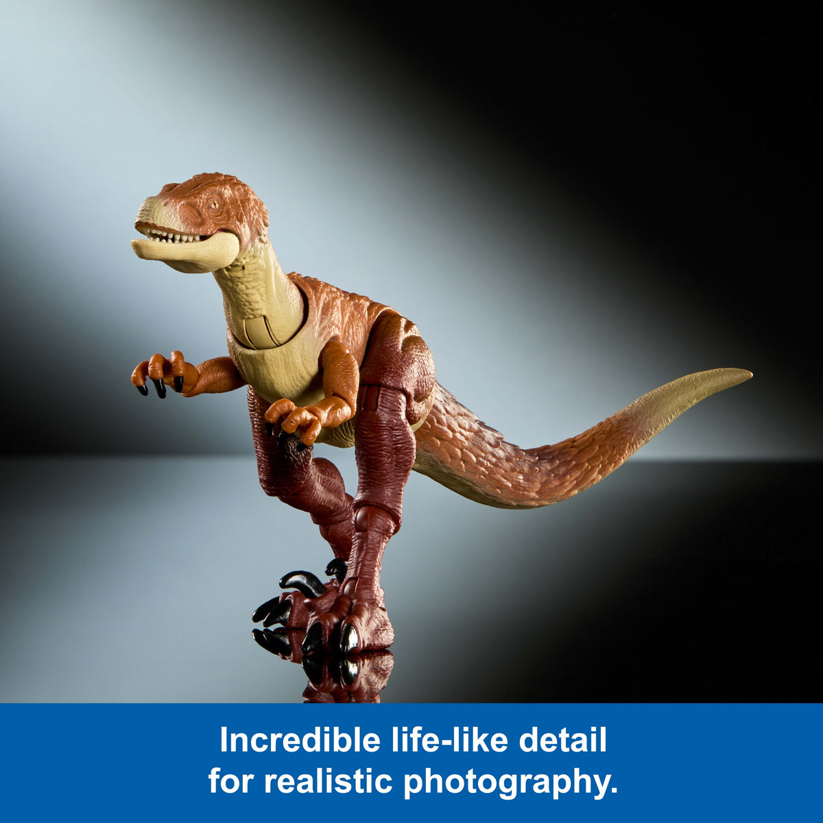Jurassic World Hammond Collection Ornitholestes Dinosaur Figure, Deluxe Design And 18 Articulations