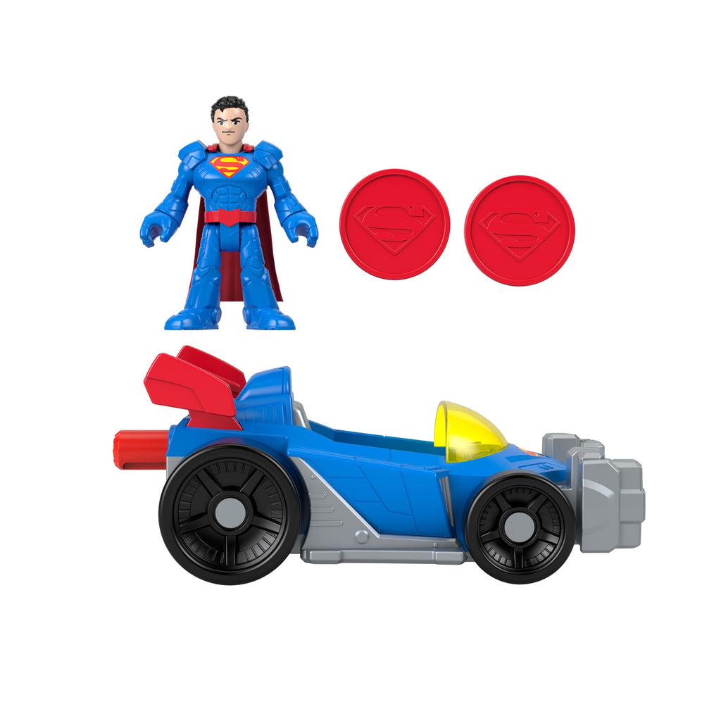 Imaginext DC Super Friends Set de Juego Superman y Vehículo