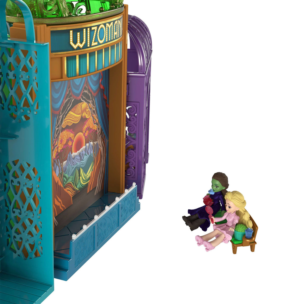 Wicked Coffret Cité D’Émeraude Avec Petites Poupées et Accessoires