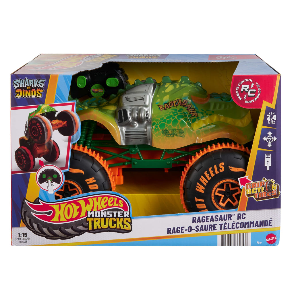Hot Wheels Monster Trucks Véhicule Rageasaur