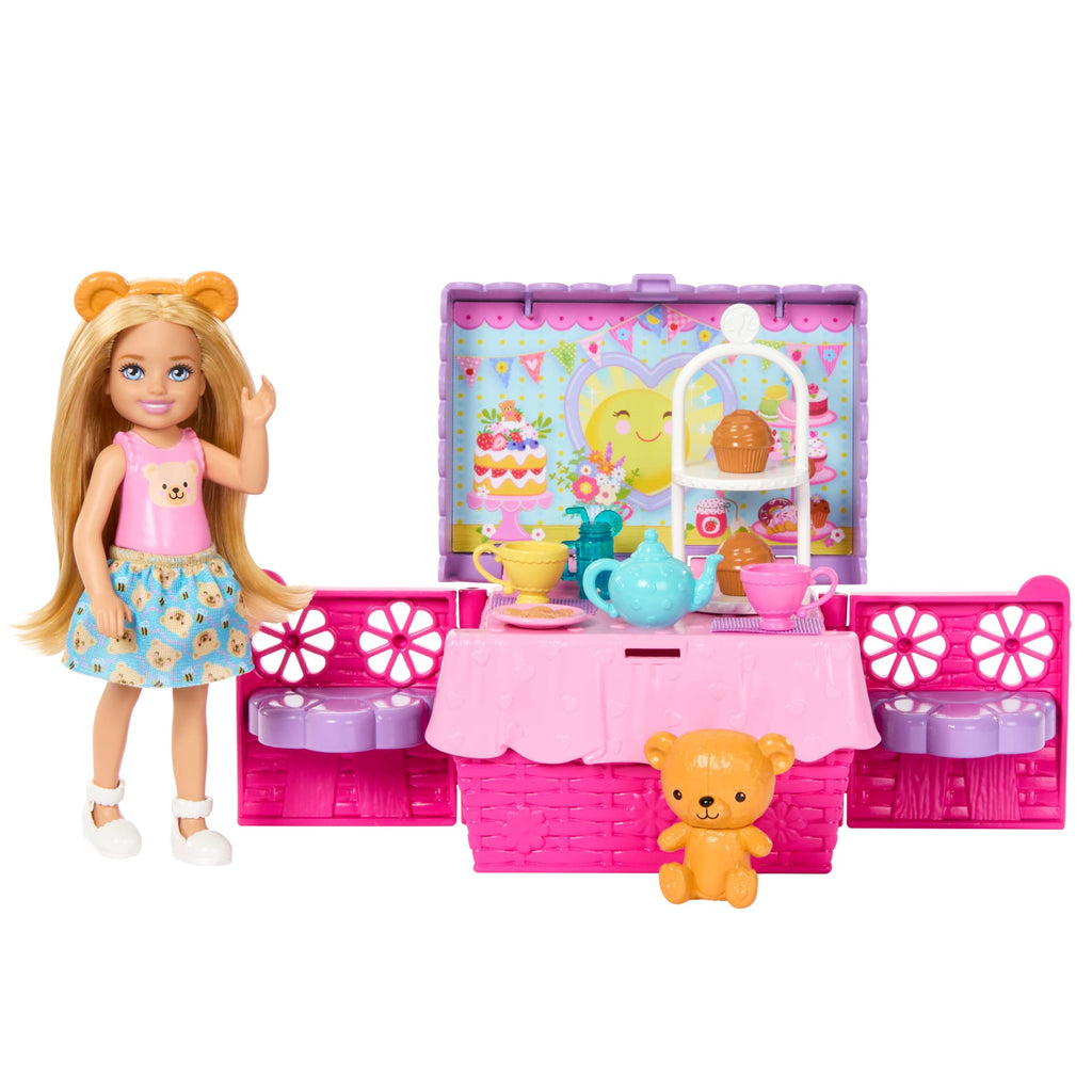 Barbie Chelsea Set de Juego Chelsea Fiesta de Té