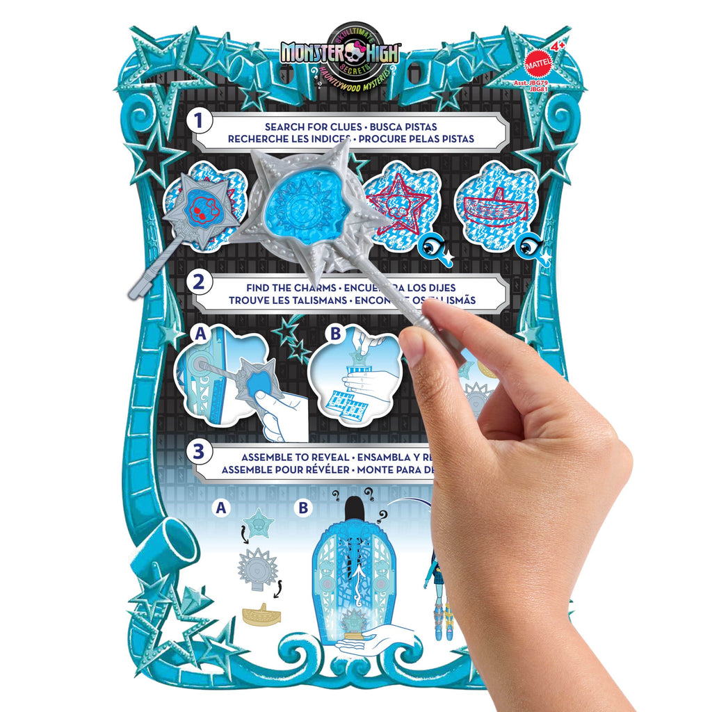 Monster High-Monstrueux Secrets Frankie Stein-Coffret