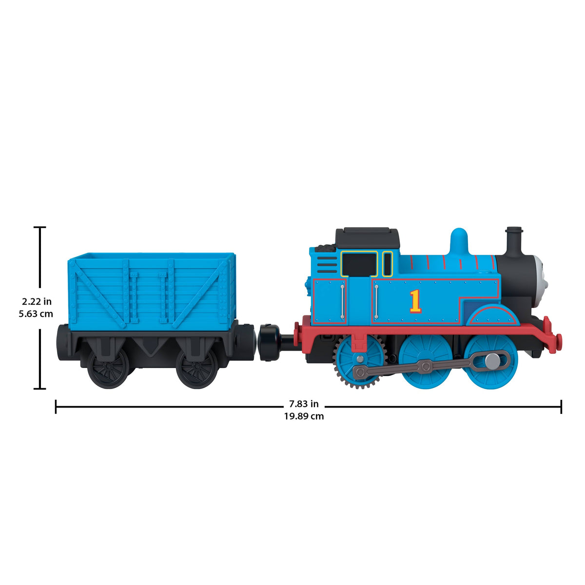 Thomas & Friends By Fisher-Price Motorized Thomas Engine, Battery-Powered Toy Train & Cargo