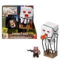 Minecraft Filme Figura de Brinquedo Ataque Explosivo do Ghast