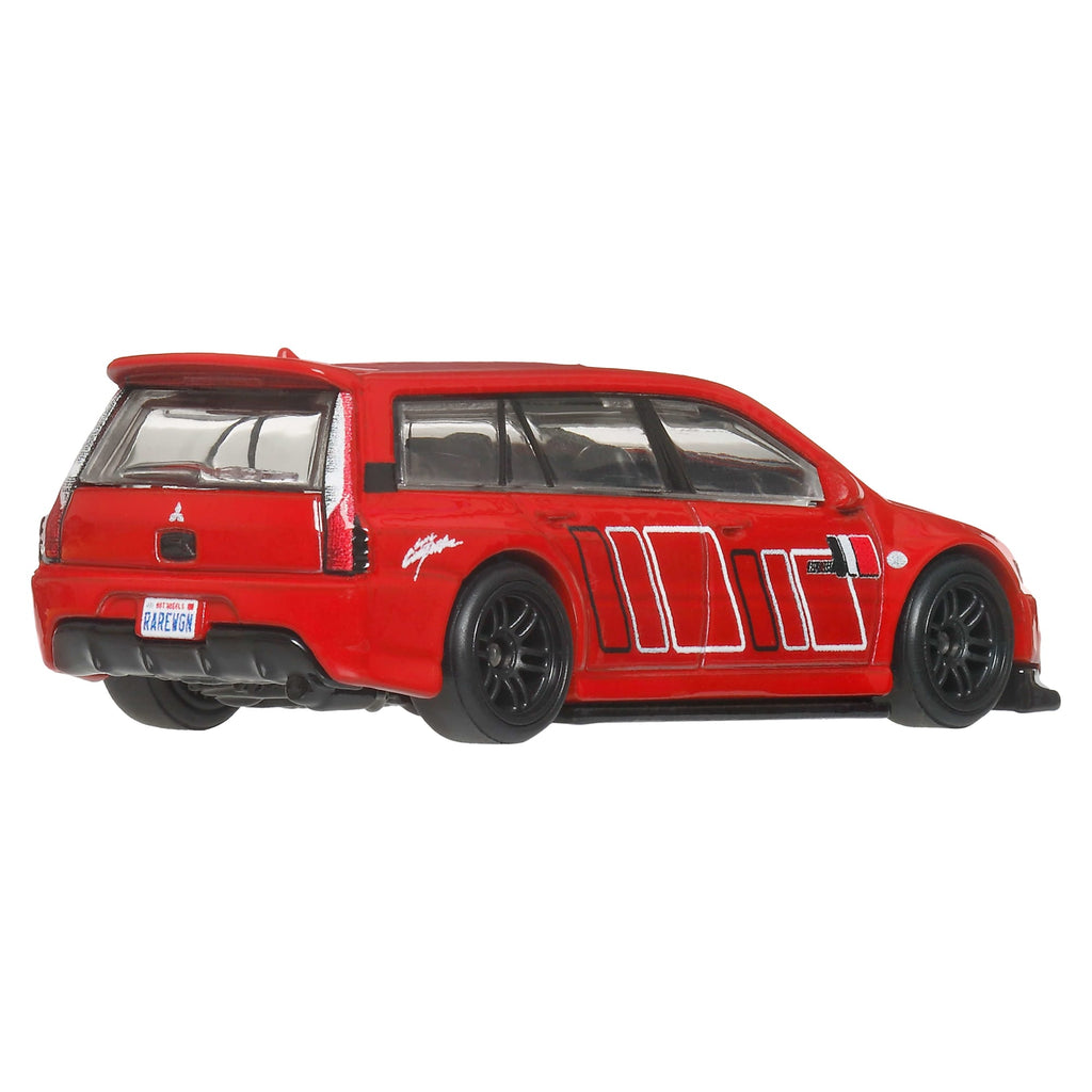 Hot Wheels Premium Kultowe auta 2-pak Mitsubishi Lancer Evolution IX Wagon + Subaru Forester Samochody 1:64 Zestaw autek Zabawki 3+