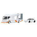 Hot Wheels Collector Veículo de Brinquedo Carro Transportador Japan Double Decker Hauler