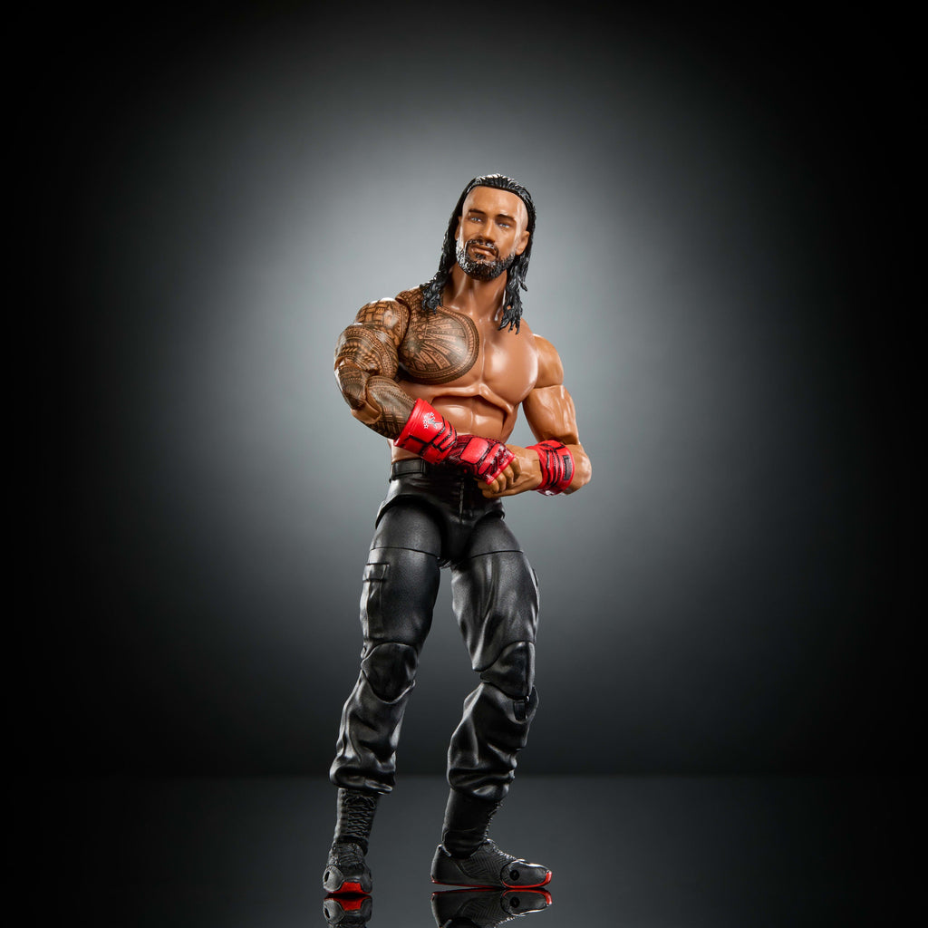 WWE Elite Collection Top Picks Roman Reigns Action Figure & Accessories, 6-inch Collectible Set