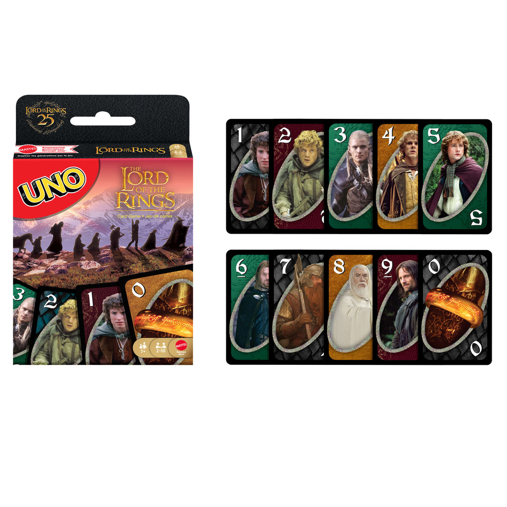 UNO Juego de Cartas Señor de los Anillos