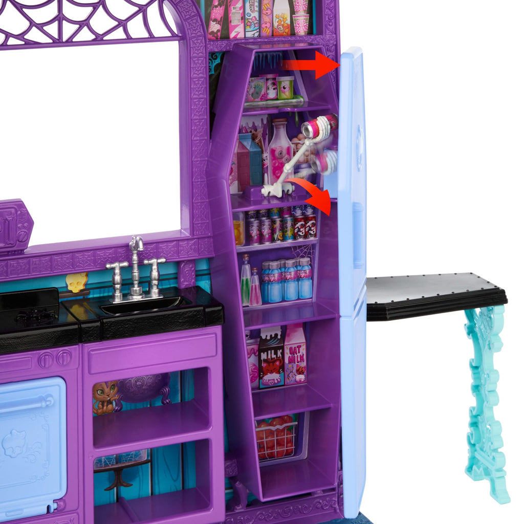 Monsterhigh-Hôtel Bouh-Tique-Maison de Poupée et Accessoires