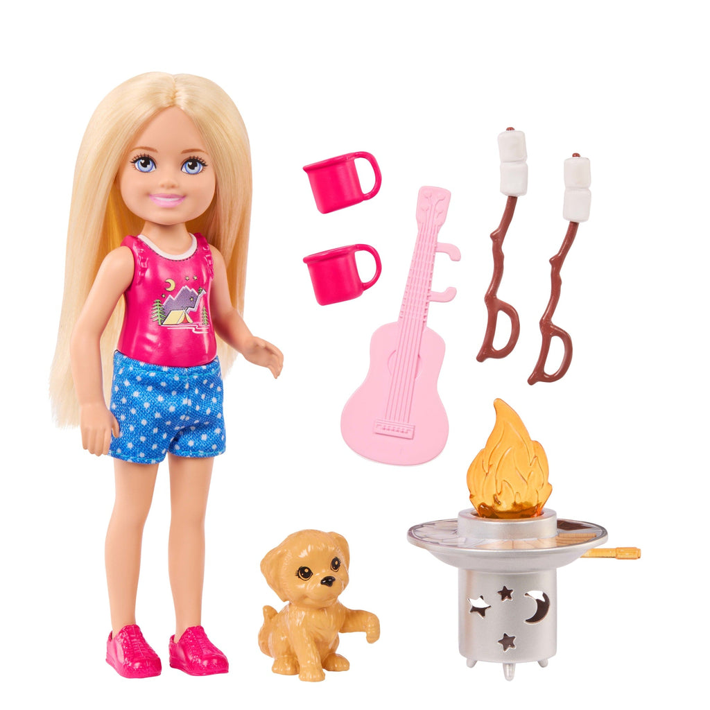 Barbie Family Muñeca Chelsea Campista