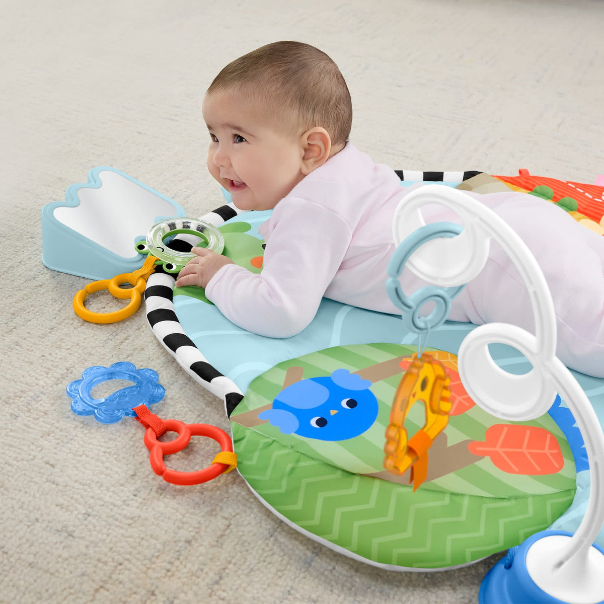 Fisher-Price Baby Gimnasio para Bebés Gimnasio Pataditas y Balanceo