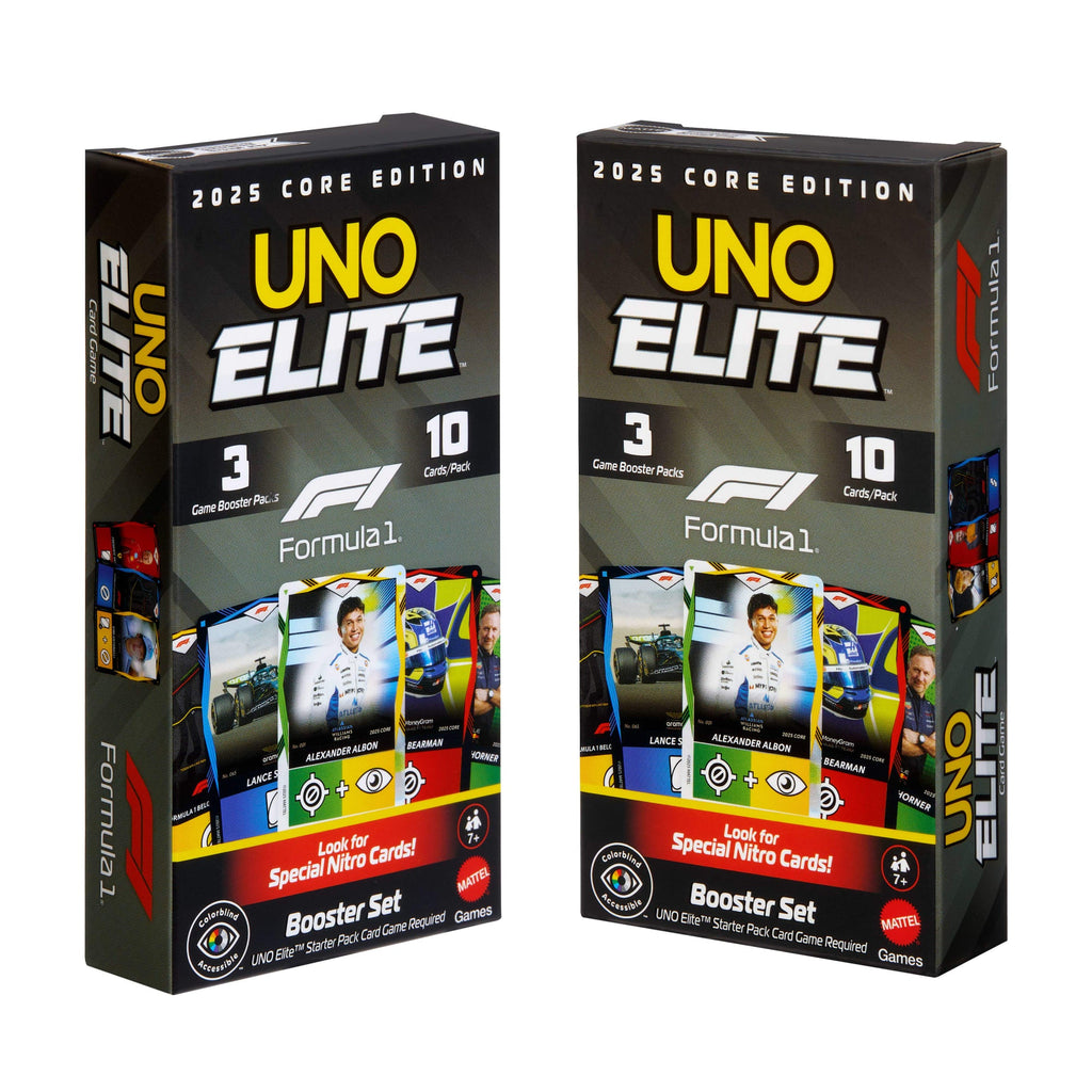 UNO Elite Formula 1 2025 Core Edition Booster Set 2 Pack