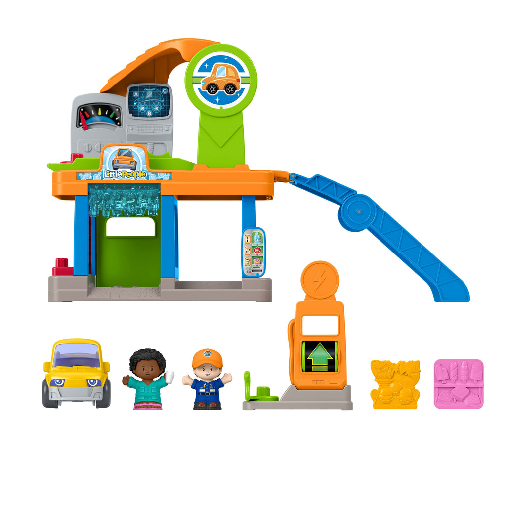 Fisher-Price La Station de Lavage Rigolote Little People