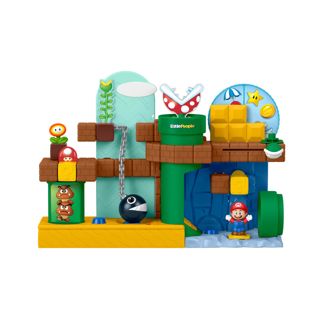 Little People Nintendo Juguete para Bebés Playset Mundo de Mario Bros