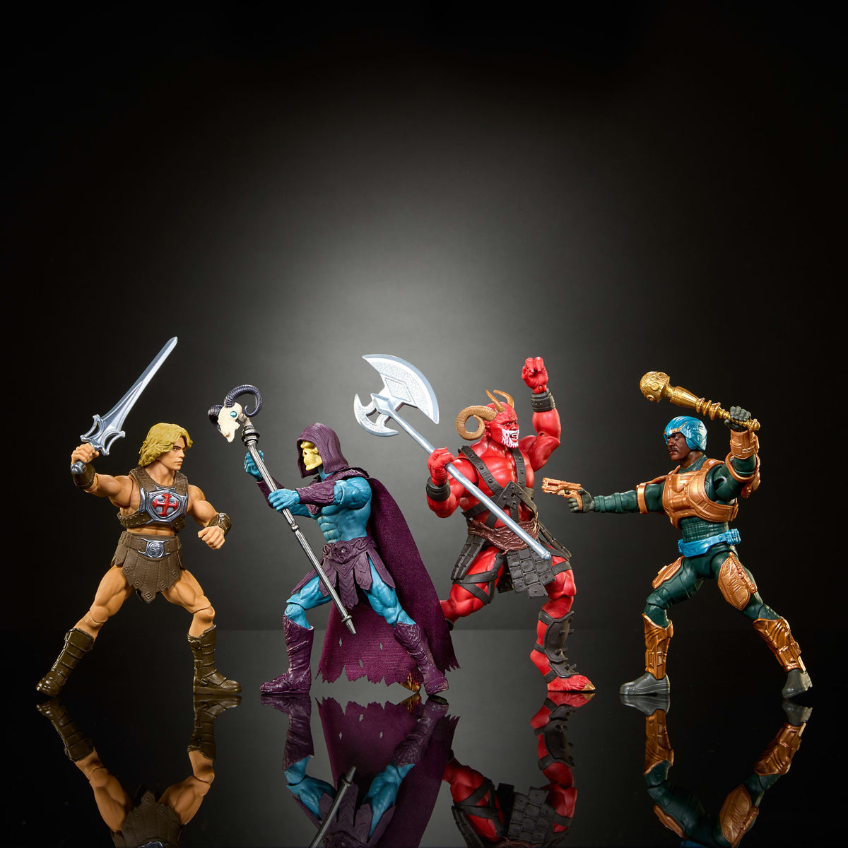 Masters of the Universe Filme Kids Pacote com 4 figuras de Ação