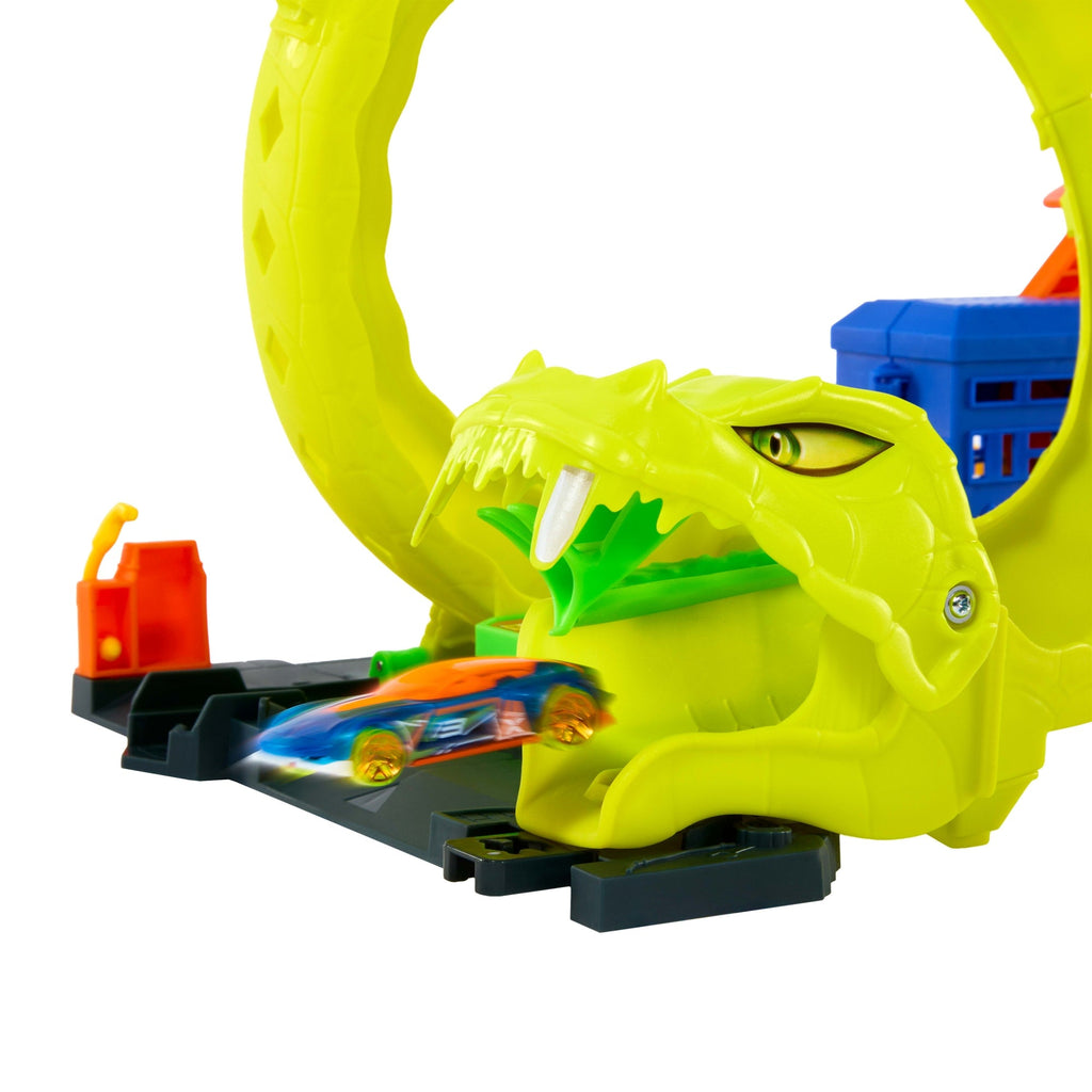 Hot Wheels City Pista de Brinquedo Ataque de cobra