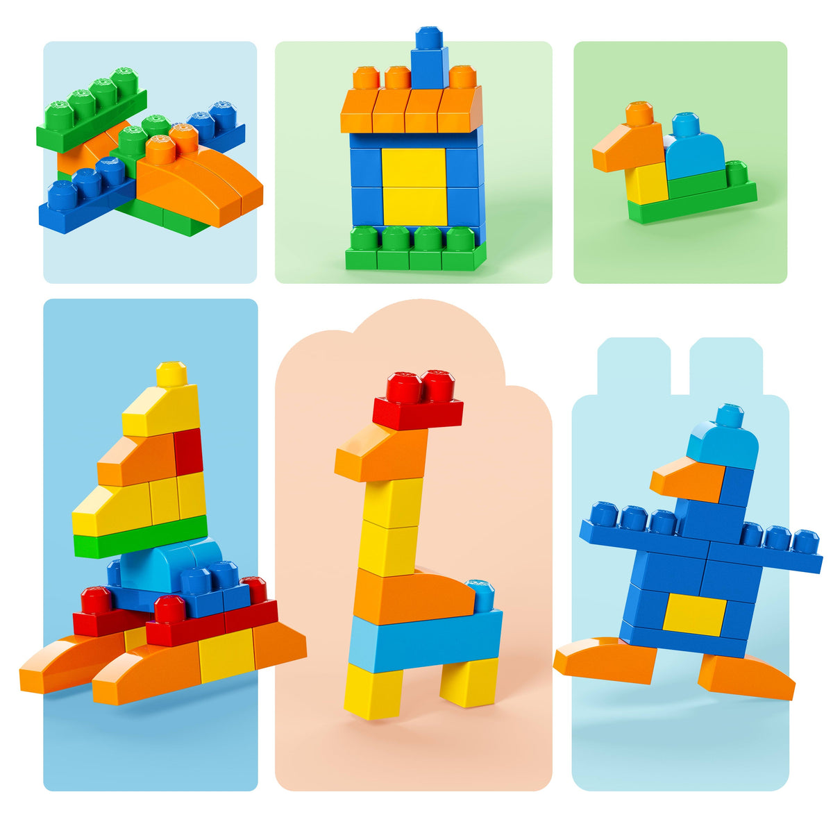 Mega Bloks Juguete de Construcción bolsa clásica con 150 bloques