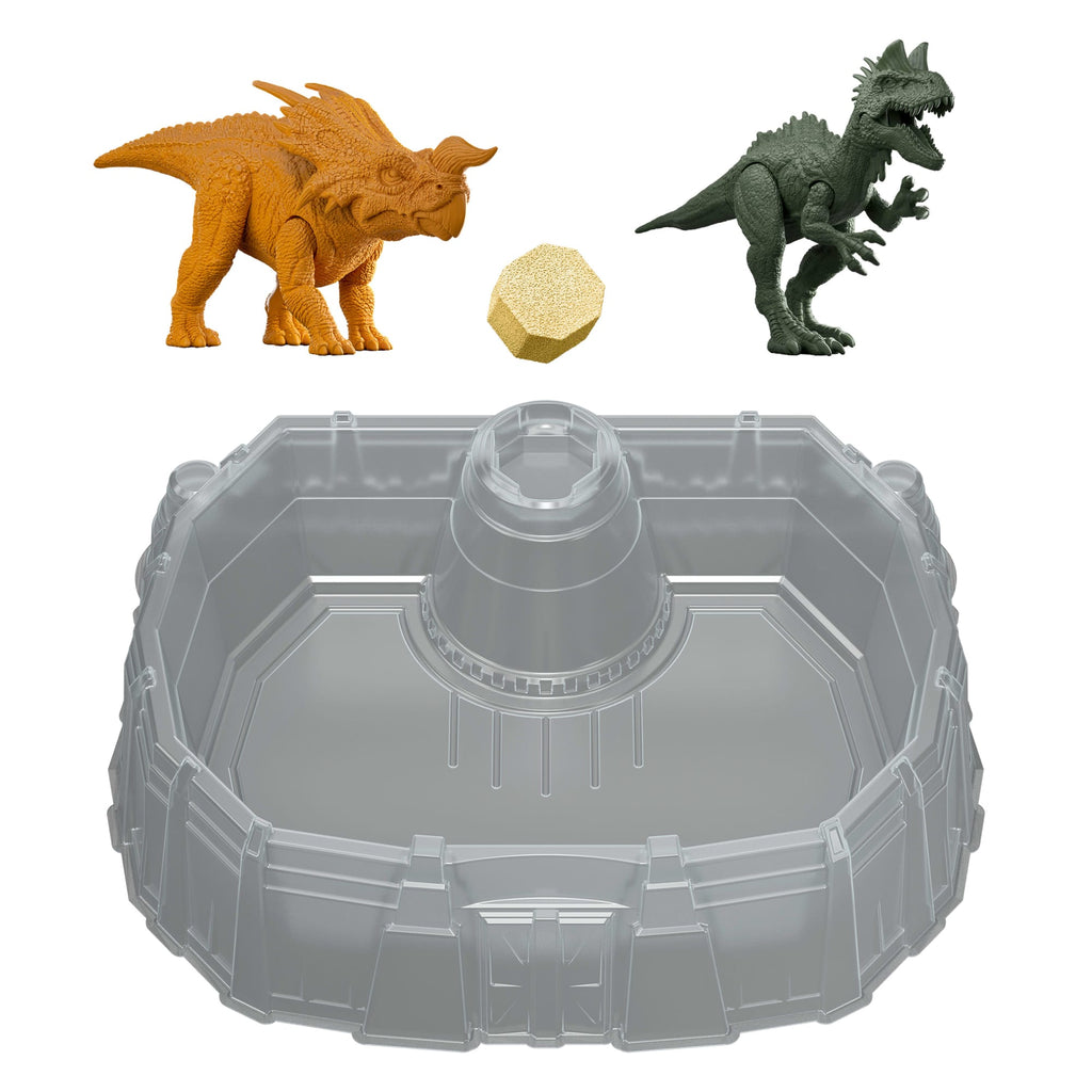 Jurassic World Dinosaurio de Juguete Dino Reveal Paquete de Batalla