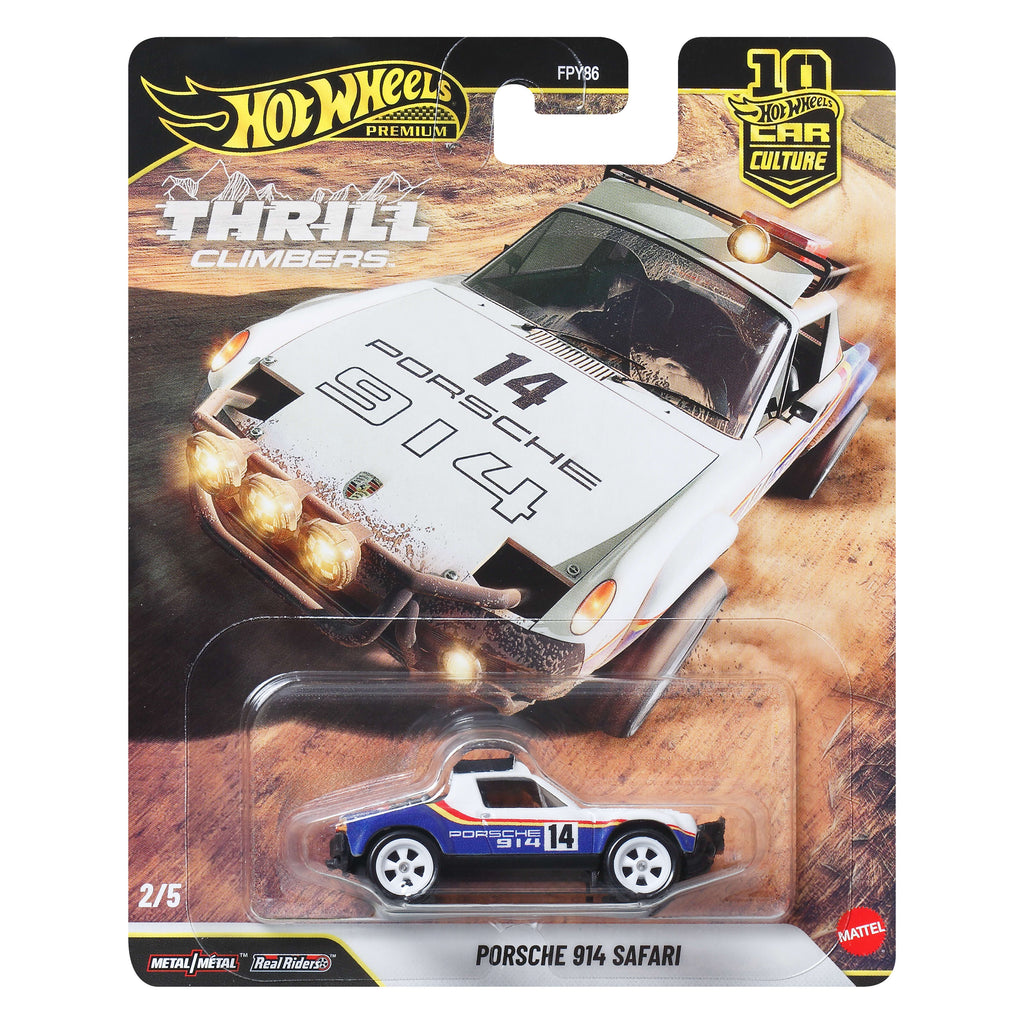 Hot Wheels Collector Vehículo de Colección Auto Cultura Automotriz Porsche 914 Safari