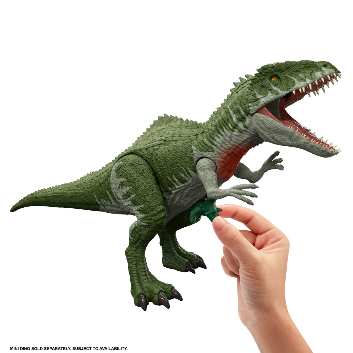 Jurassic World 2-Pack Of Dinosaur Figures Giganotosaurus & Therizinosaurus, Attack Actions