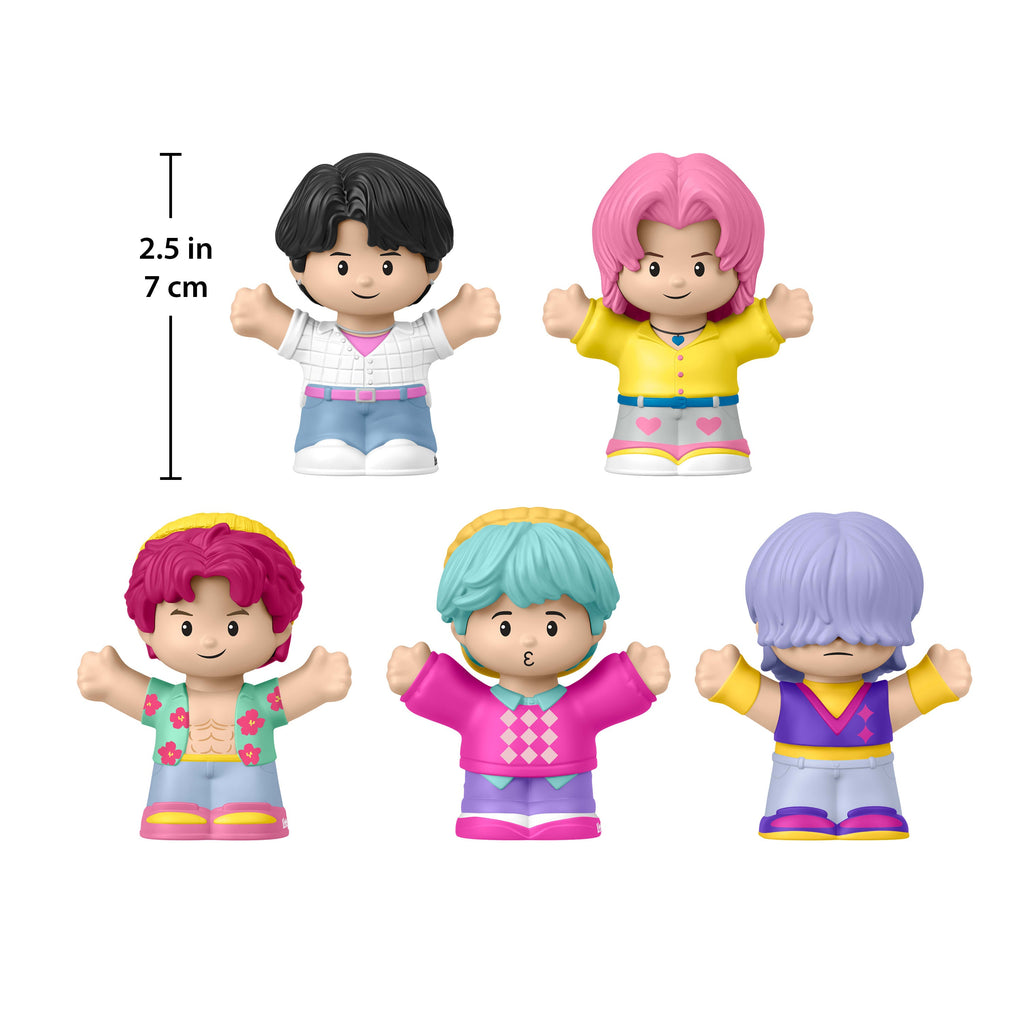 Little People Collector Kpop Demon Hunters: Saja Boys Special Edition Set, 5 Figures