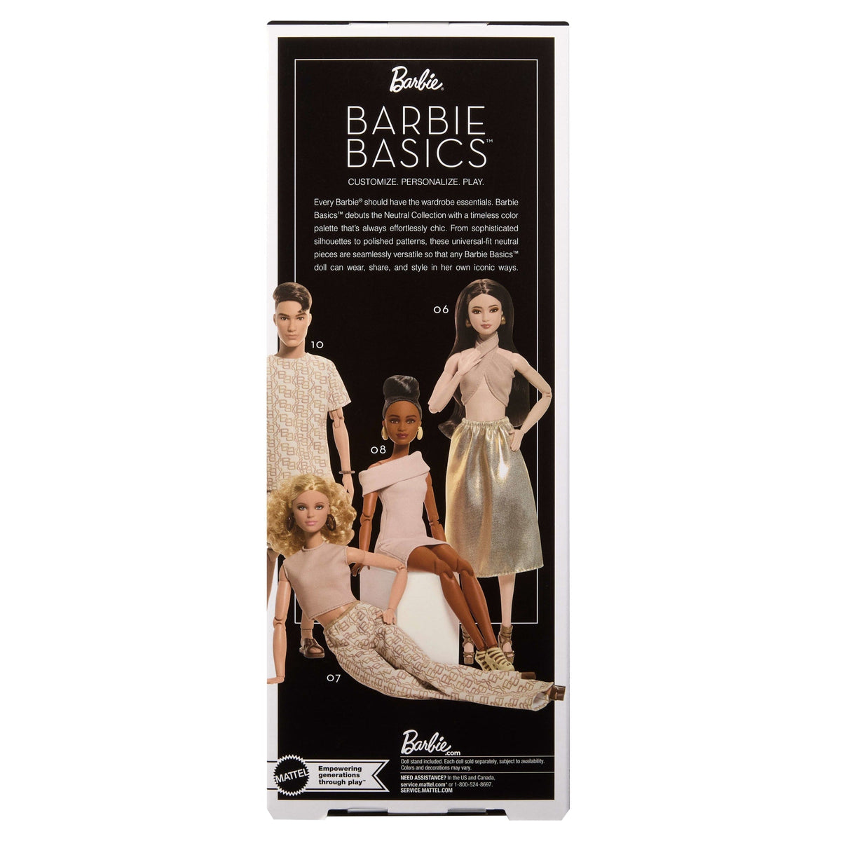 Barbie Signature Barbie Basics Pantalones Dorados