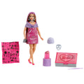 Barbie Party Unboxed Boneca Get Ready With Me Vestido Rosa