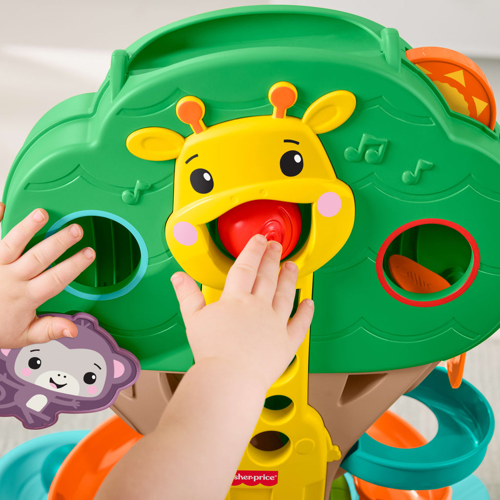 Fisher-Price Infant-Learning Juguete para Bebés Arbol de Actividades 2 en 1