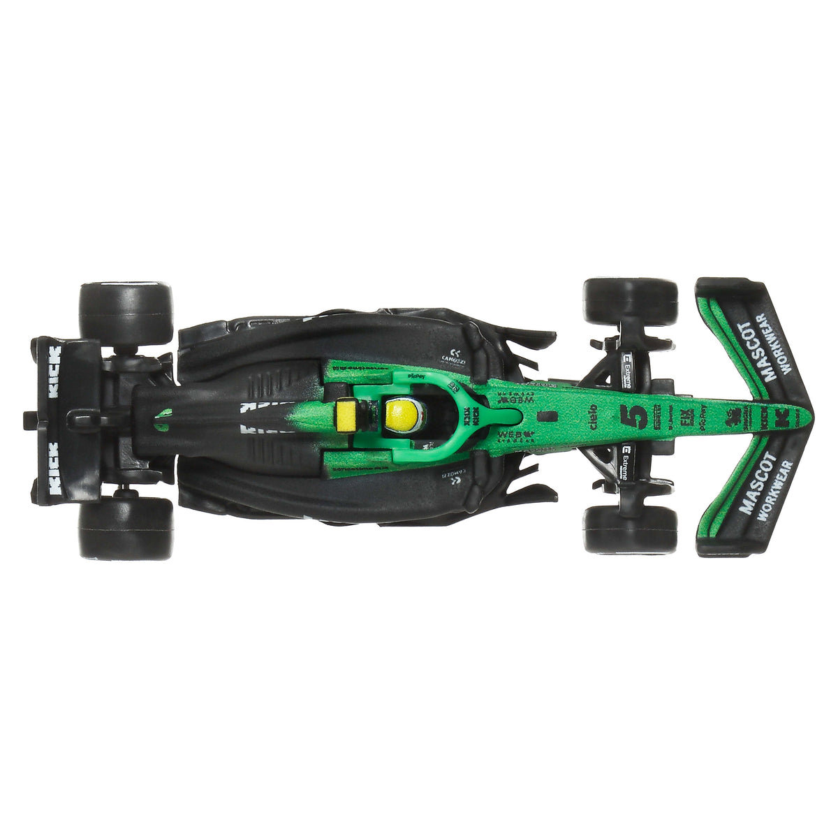 Hot Wheels Premium Kick Sauber F1 Team 2-Pack Of 1:64 Scale Racecars: Hulkenberg & Bortoleto