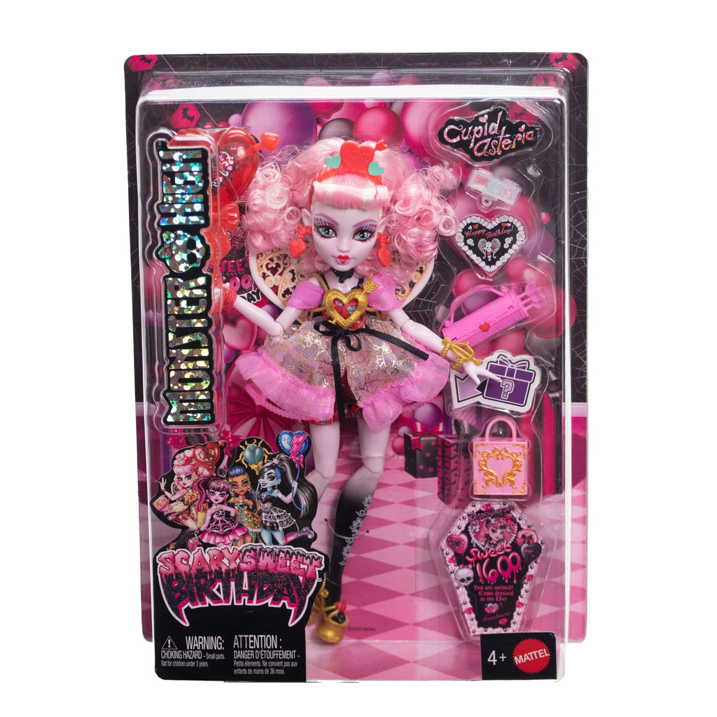 Monster High Boneca Aniversário Draculaura 1600 Cupid