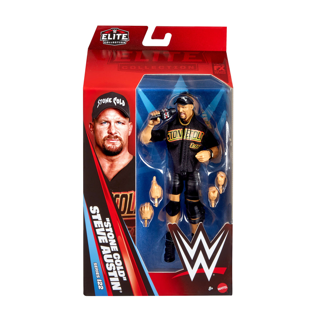 Wwe Figurine Articulée Élite Stone Cold Steve Austin