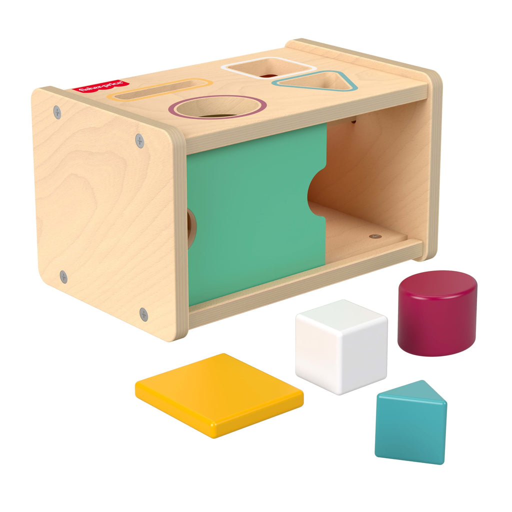 Fisher-Price Boîte en Bois Permanence de L’Objet Tri